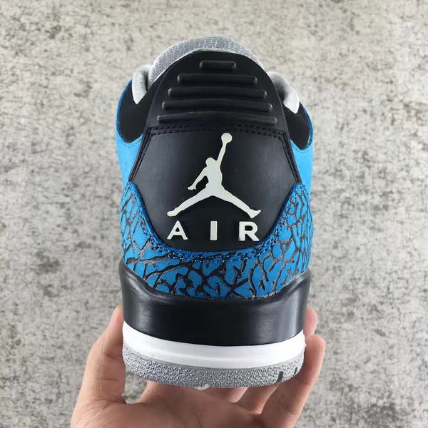 Authentic Air Jordan 3 Power Blue